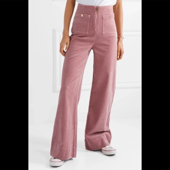 Alice McCall Bluesy Cord Jeans Blush Pink - Picture 16 of 16
